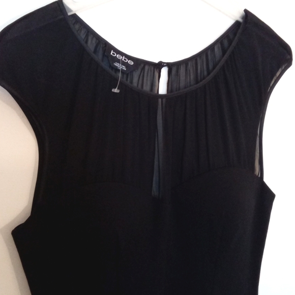 Bebe Sleeveless Corset Top with Shirred Bodice - Picture 9 of 13